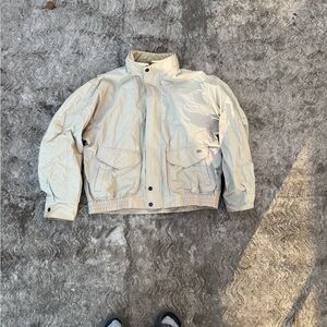 Beige Casual Jacket